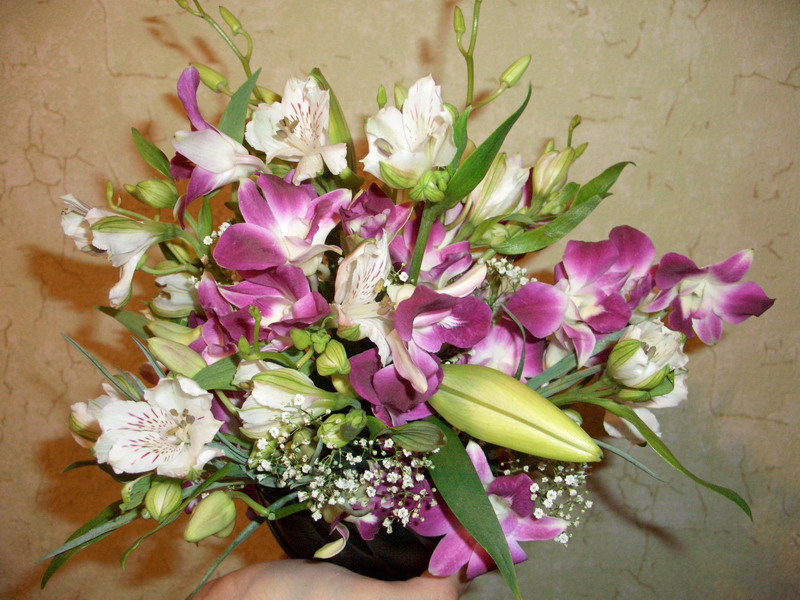 настольная композиция для юбилея. Композиции