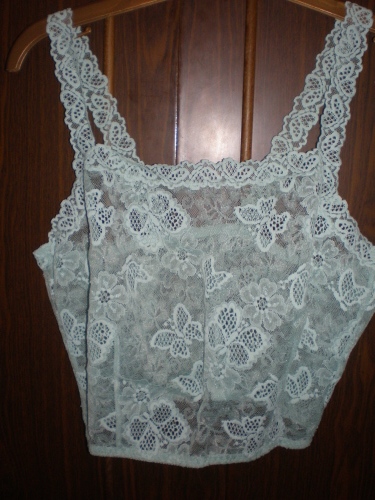 Маечка гипюр р.44  200=. Вещи р.44-46