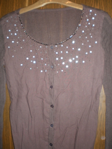 Кофточка х/б р.44  50=. Вещи р.44-46