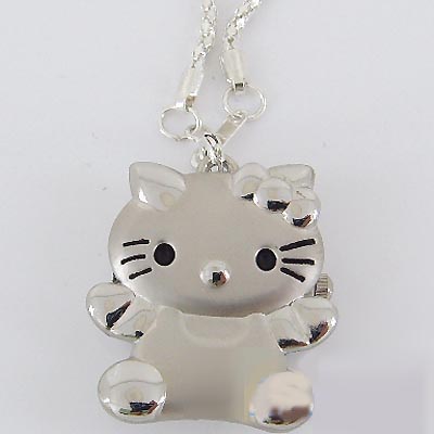 часики - кулон Китти. всякие штуки