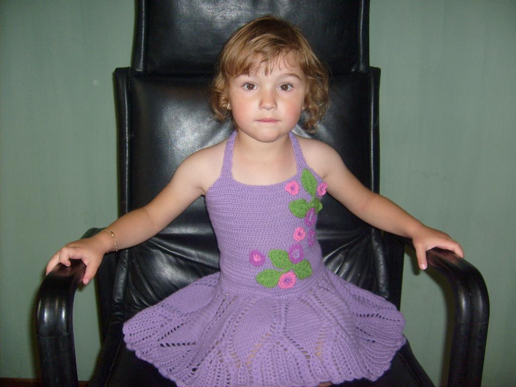 сарафанчик. вязание для дочки