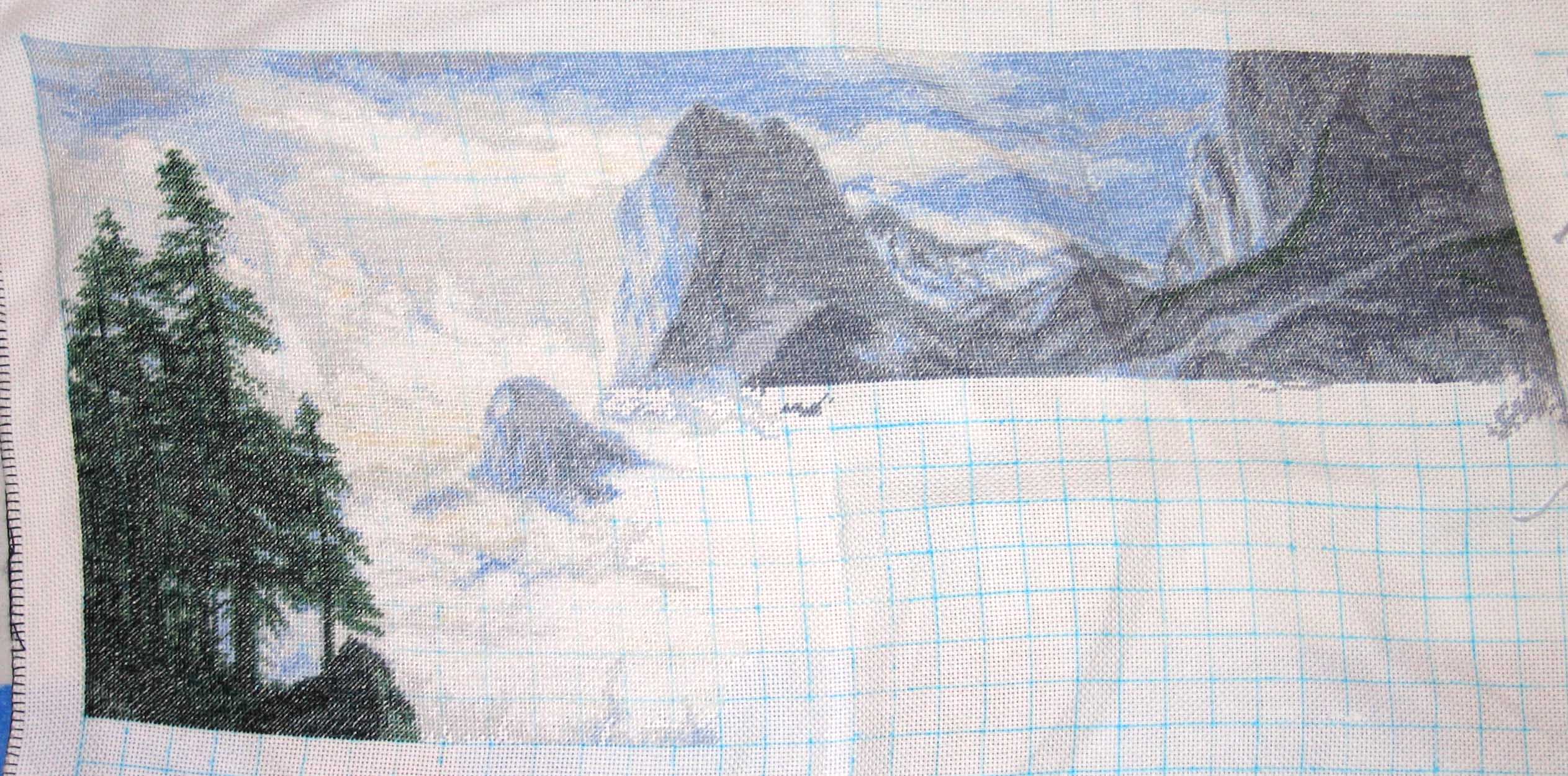 4 лист. Туман в горах (закончен)