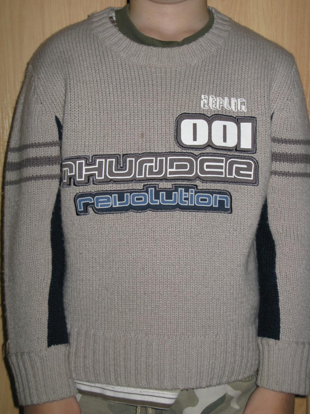 Свитер Зепплин 116/122. Одежда мальчику продажа