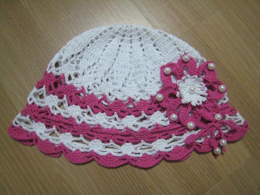 Детские летние шапочки