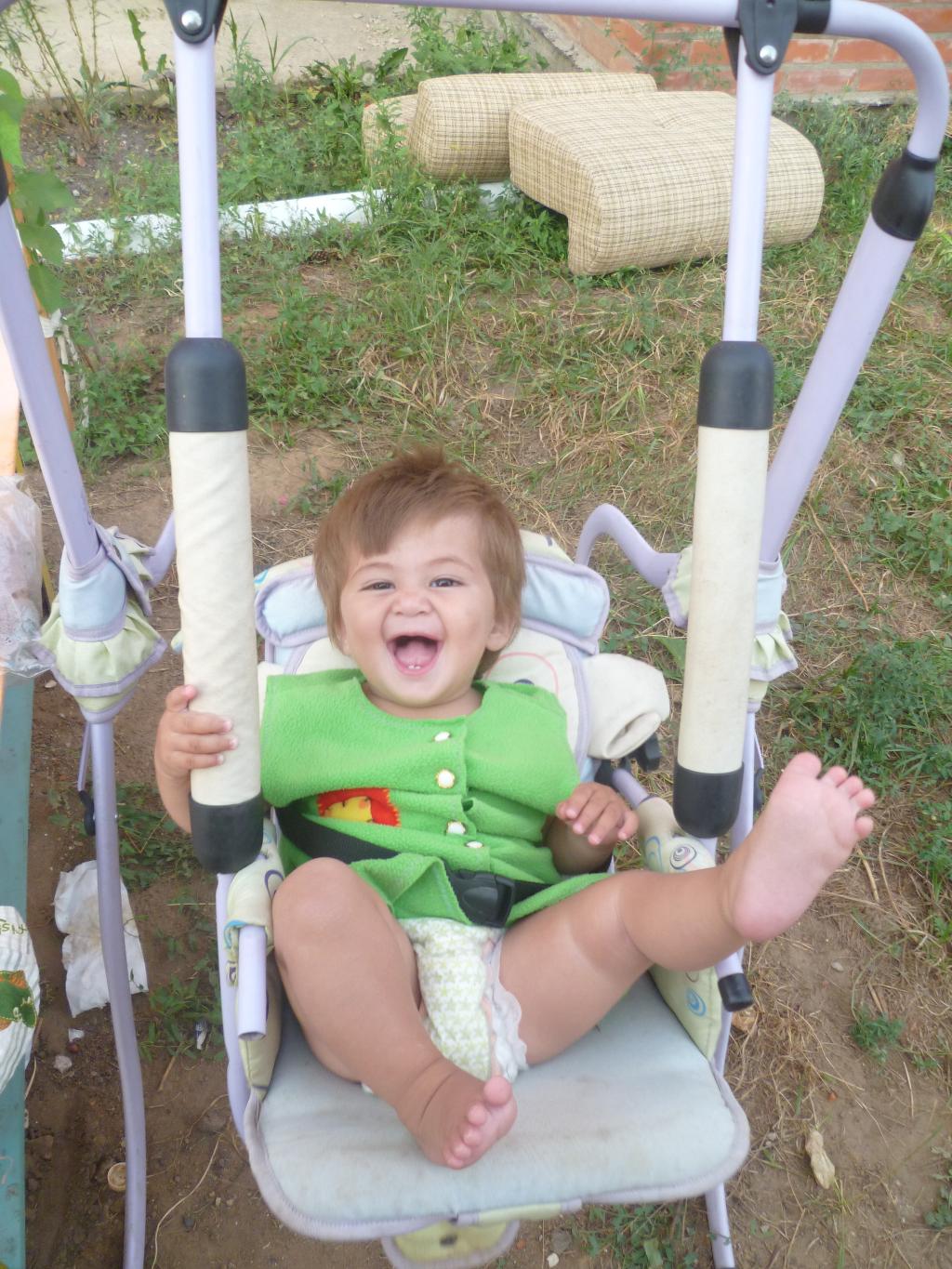 Алиночке 10 месяцев. Моя умничка-красотулечка