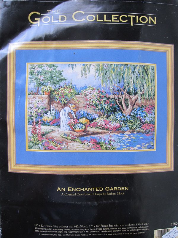 03780 An Enchanted garden. Dimensions Gold 1