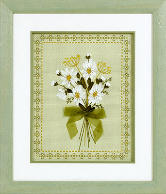 Ц-621 Букет белых ромашек. Panna