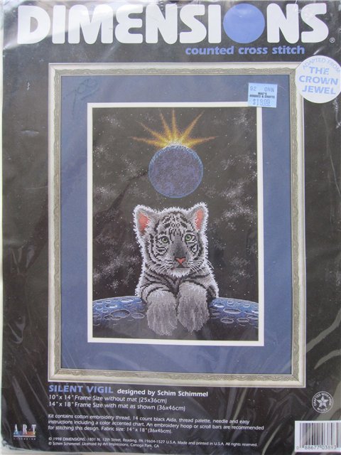 03893 Silent Vigil. Dimensions 1