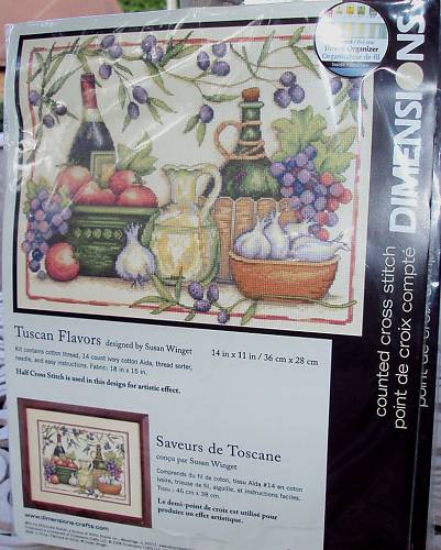 35232 Tuscan Flavors. Dimensions 1