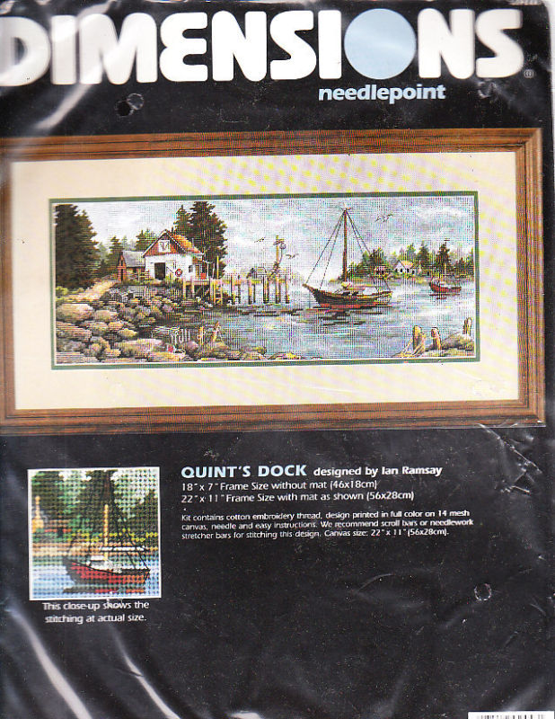 02458 Quint's Dock. Dimensions 1