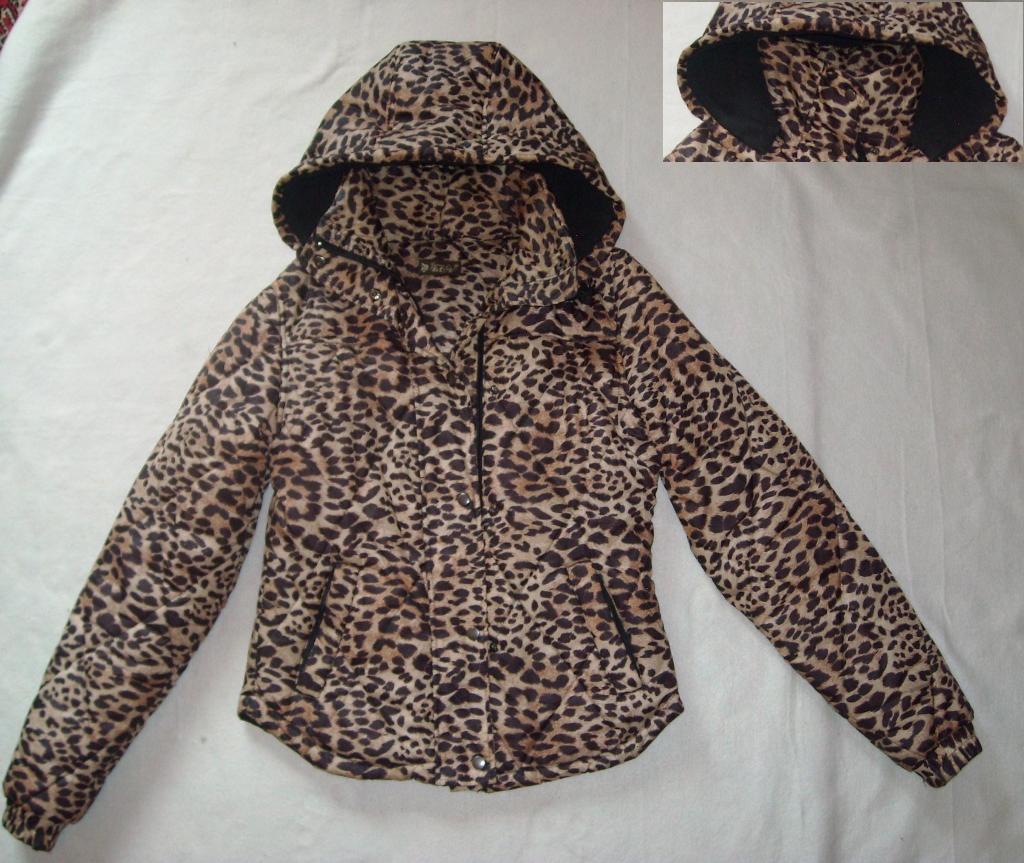 Леопардовая куртка. Верхняя одежда