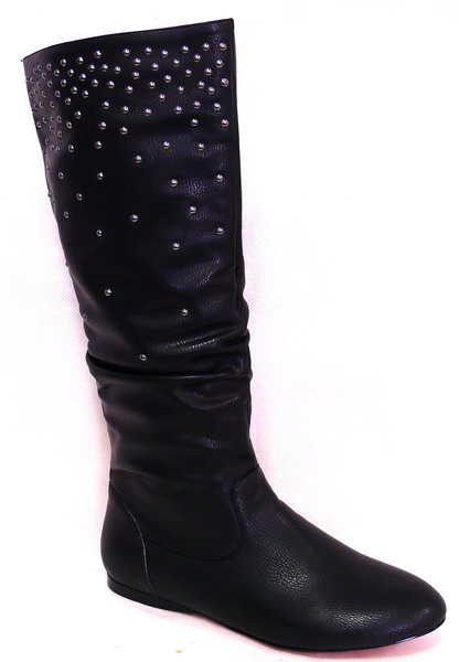 Сапоги женские, иск.кожа, ворсин. Ри*белли