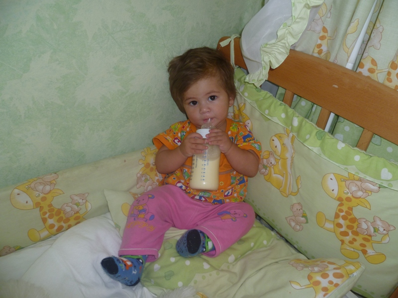 Самостоятельность проявляем с младых ногтей))). 