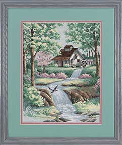 35027 Peaceful Stream. Dimensions 1