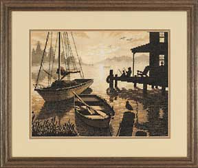 35018 Peaceful Silhouette. Dimensions 1