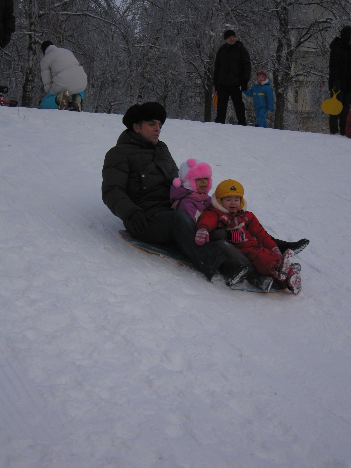 Традиционные первоянварские катания. Новый год 2011