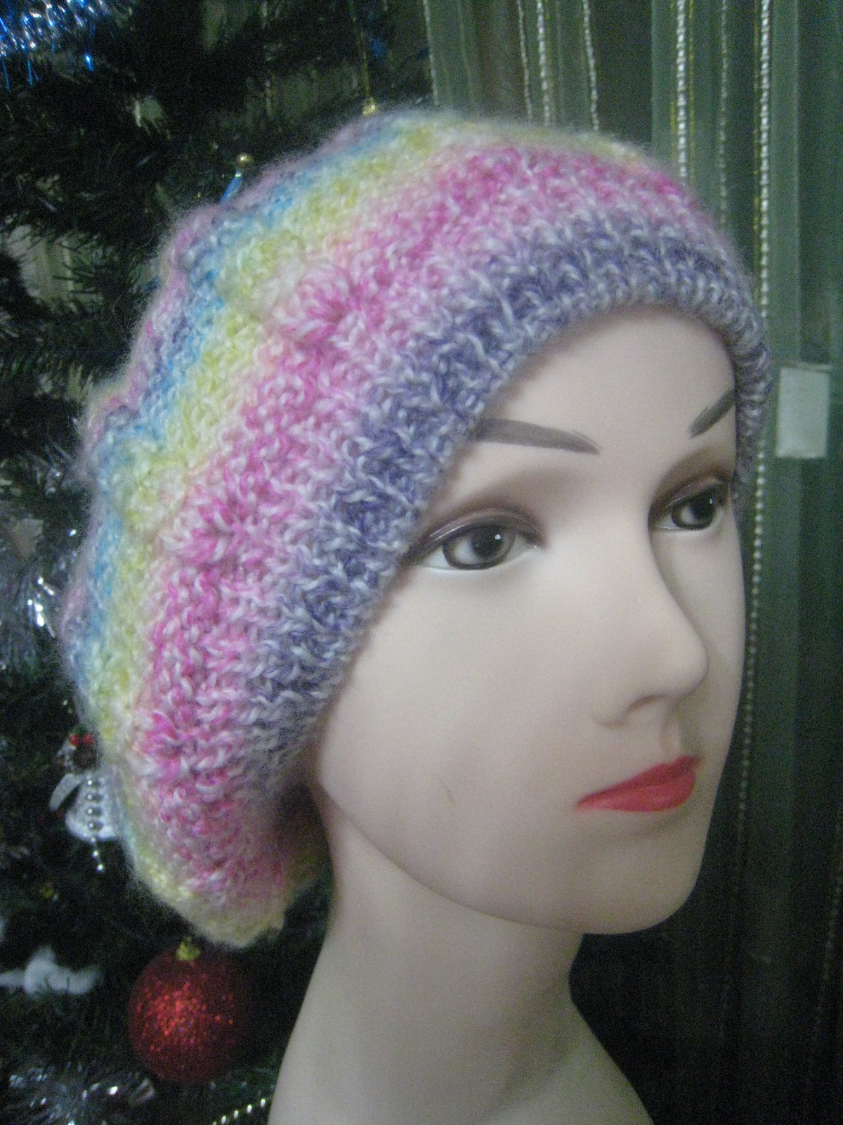 Берет 'Зебра'. Головные уборы осенне -зимнего сезона