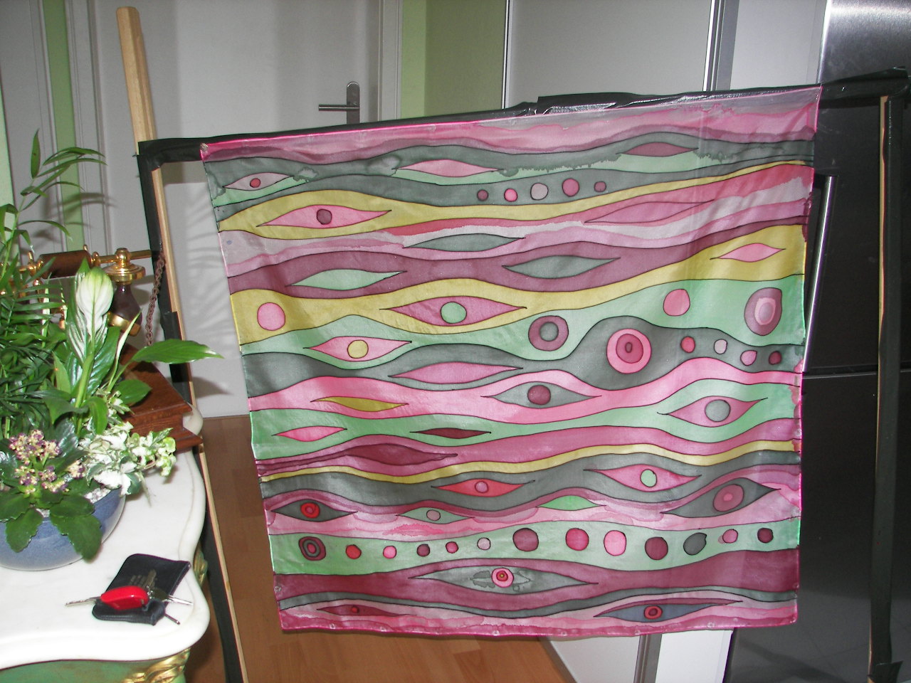 Батик-первые попытки.