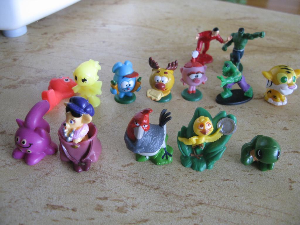 остались только привидения. Киндеры и Растишка обмен