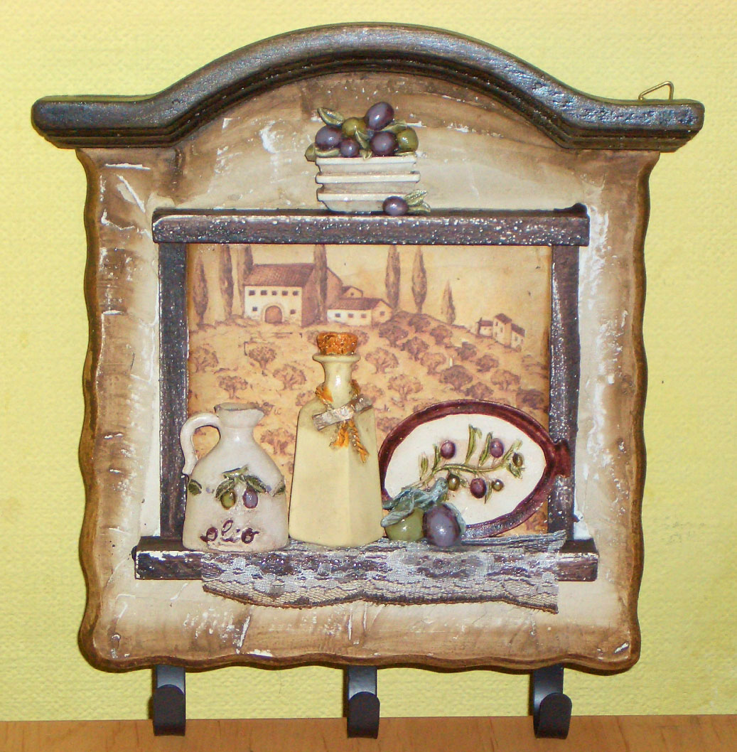 Декор настенный. Крючки. Сувенирка