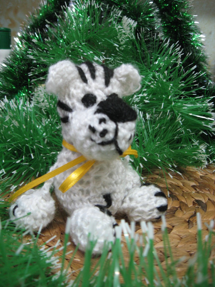 Тигрик. Амигуруми