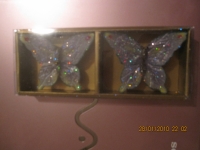 свечки-бабочки = НОВЫЕ, в упаковке. Р А З Н О Е