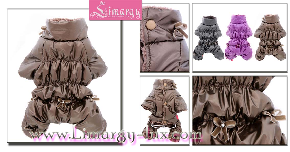 комбинезон 'стяжка' бронзовый. гламурные питомцы пристрою