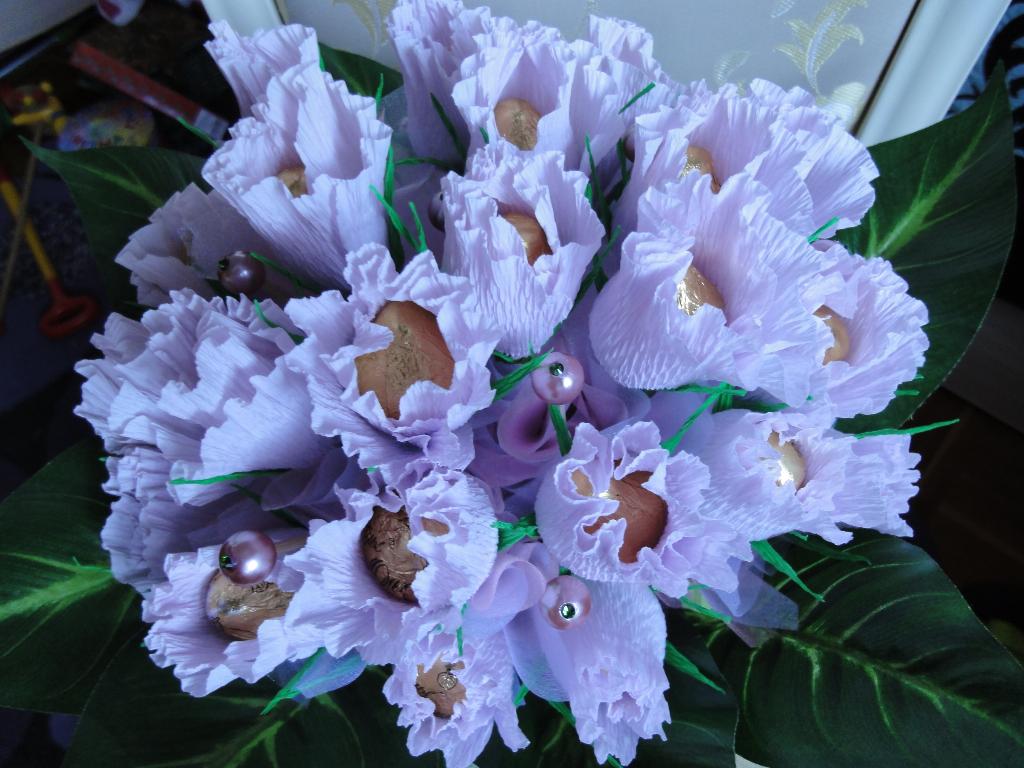 мои конфетки-цветочки