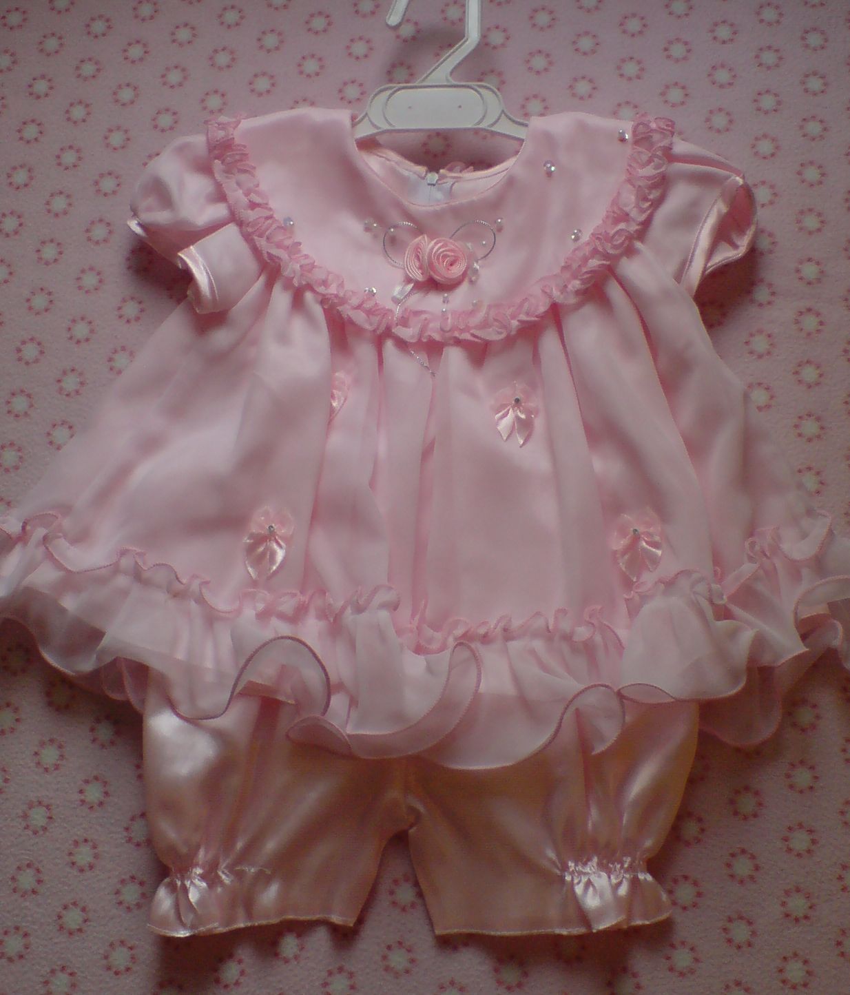  Платье + штанишки на годовасие. Бесплатно.. 86-92