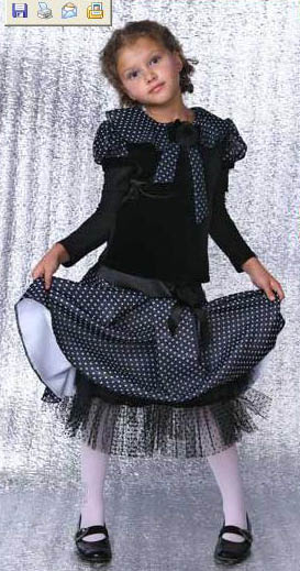 Комплект в горох новый (128) - 1500,00. 122-128