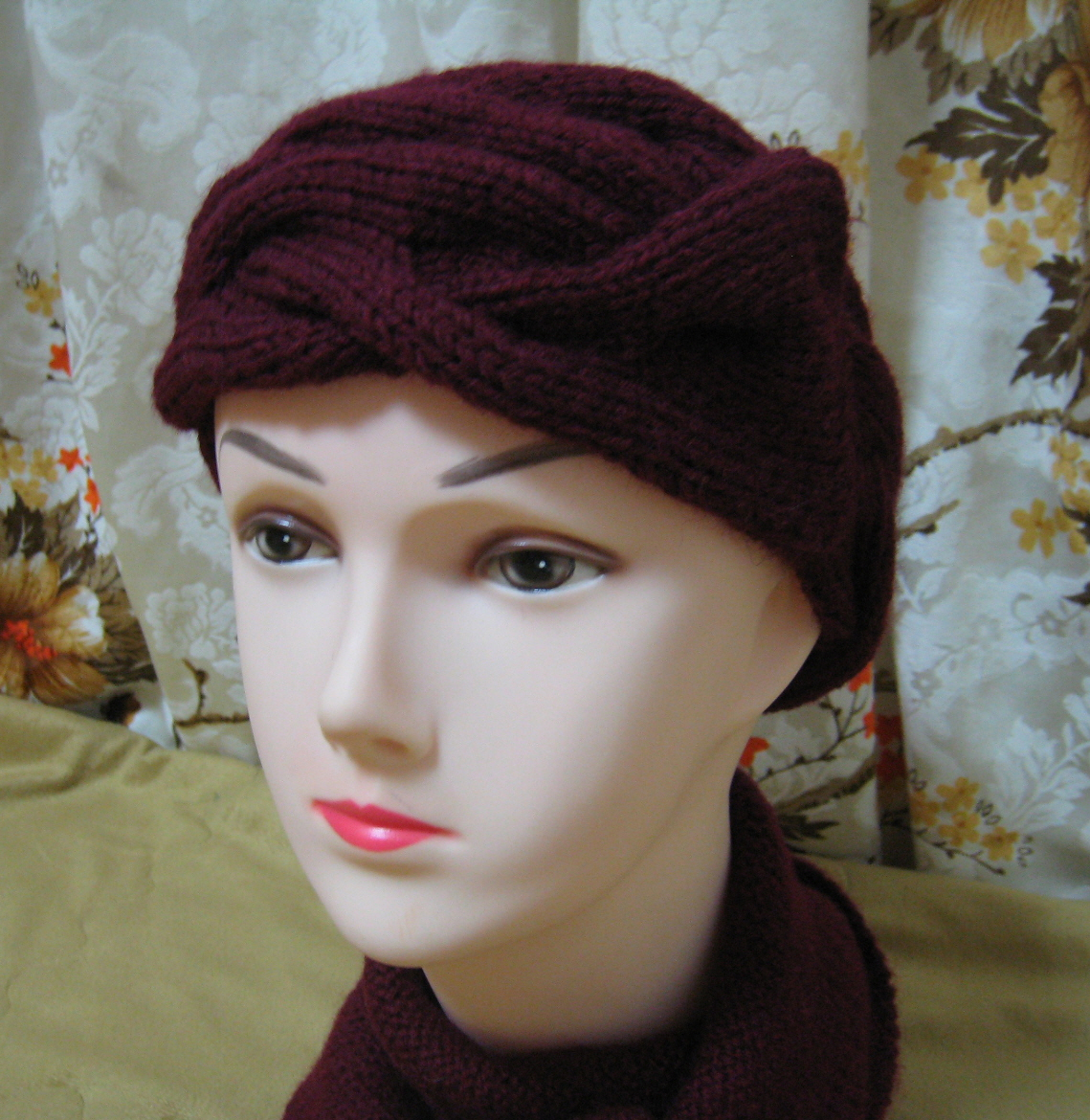 Повязка - ободок. Головные уборы осенне -зимнего сезона