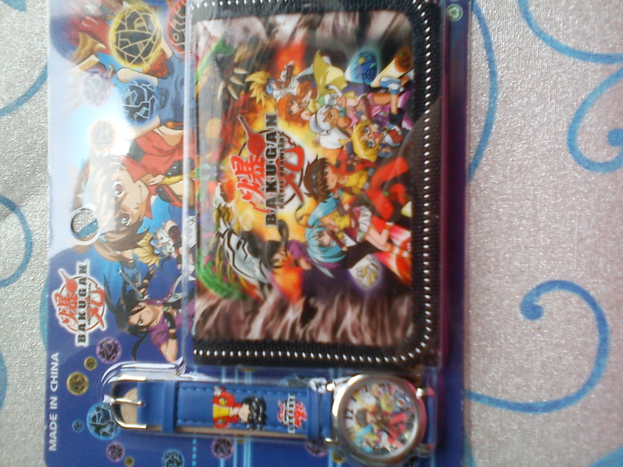 бакуганы 210с%. Часы для детей и подростков