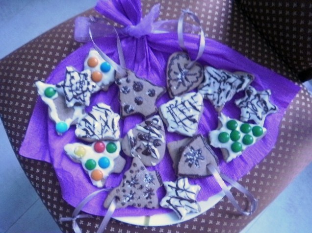 печенье на подарок. 