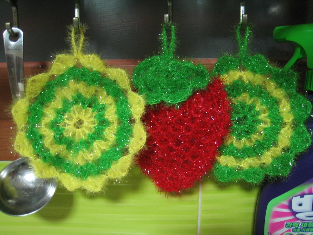 мочалочки для мытья  посуды. Все для кухни