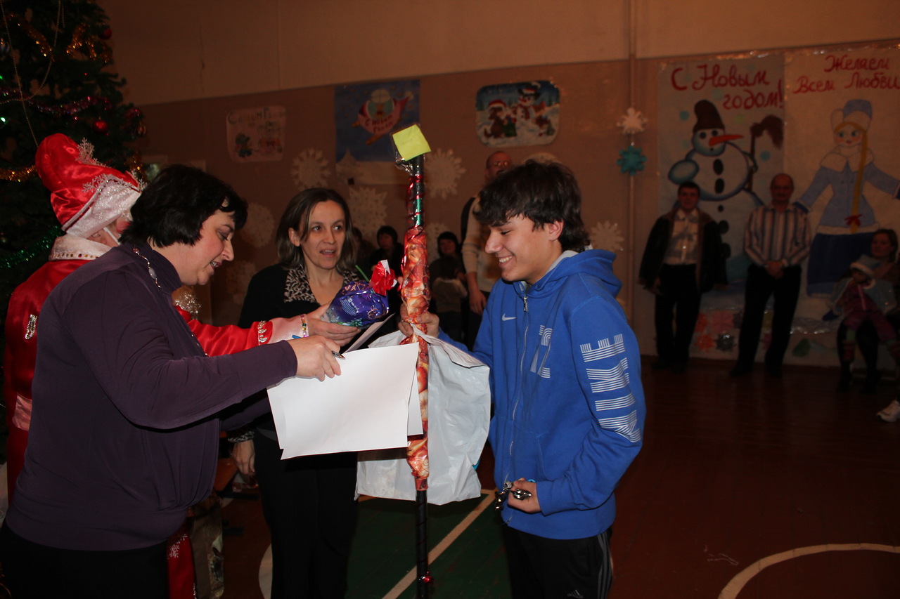 Новый год в интернате Запрудни