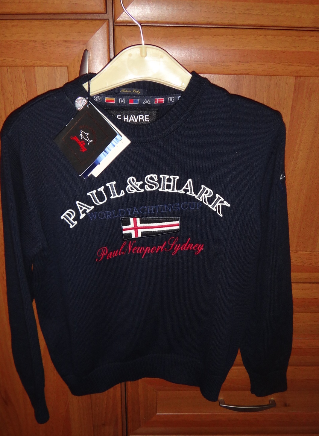 свитерок д/мал 122 Paul Shark. рубашки\кофты\майки