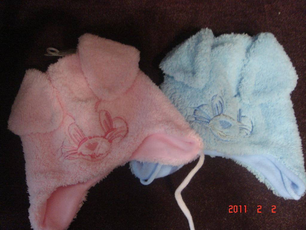 шапки-зайки. 