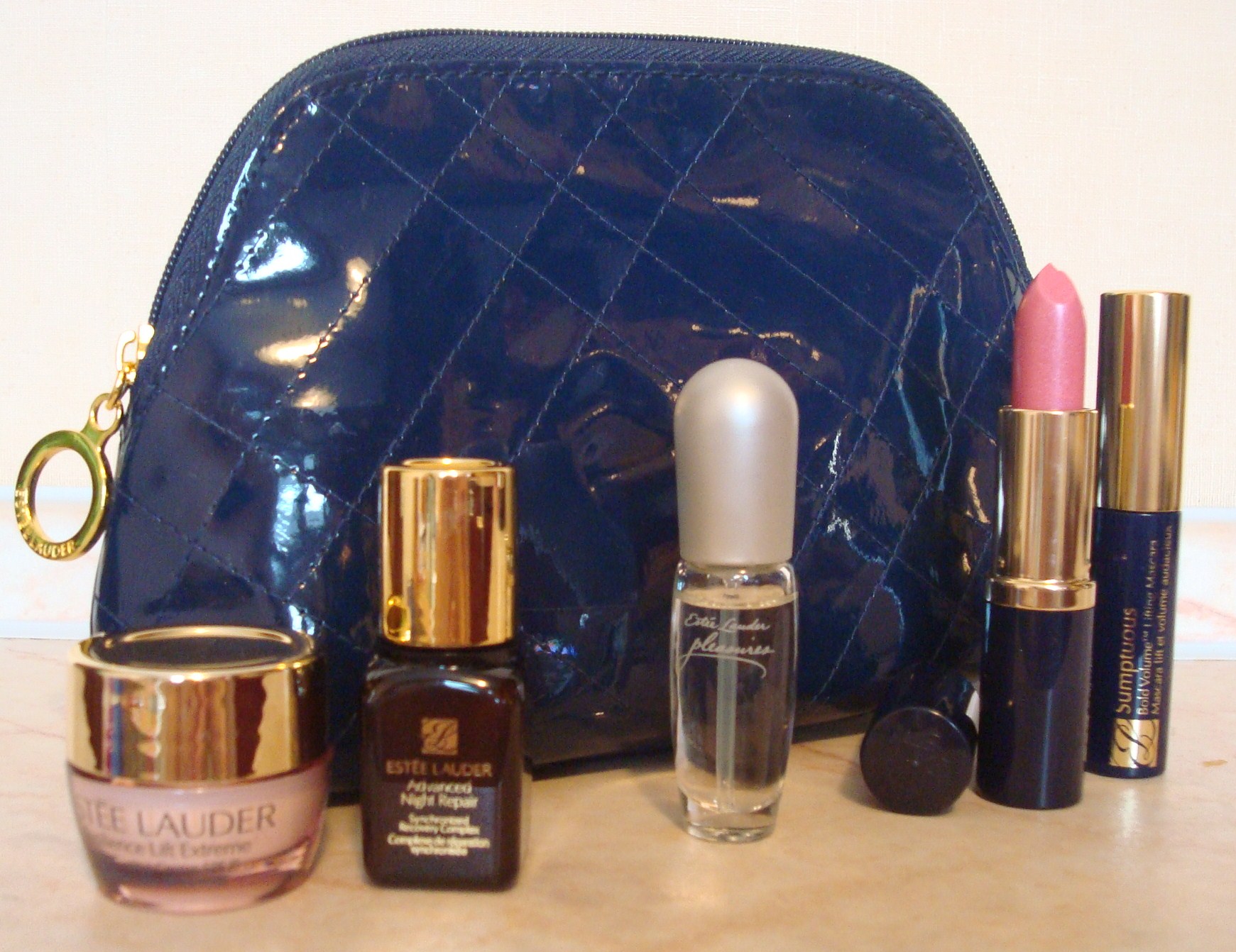 набор EL синяя косметичка (мален). Наборы косметики... элитка