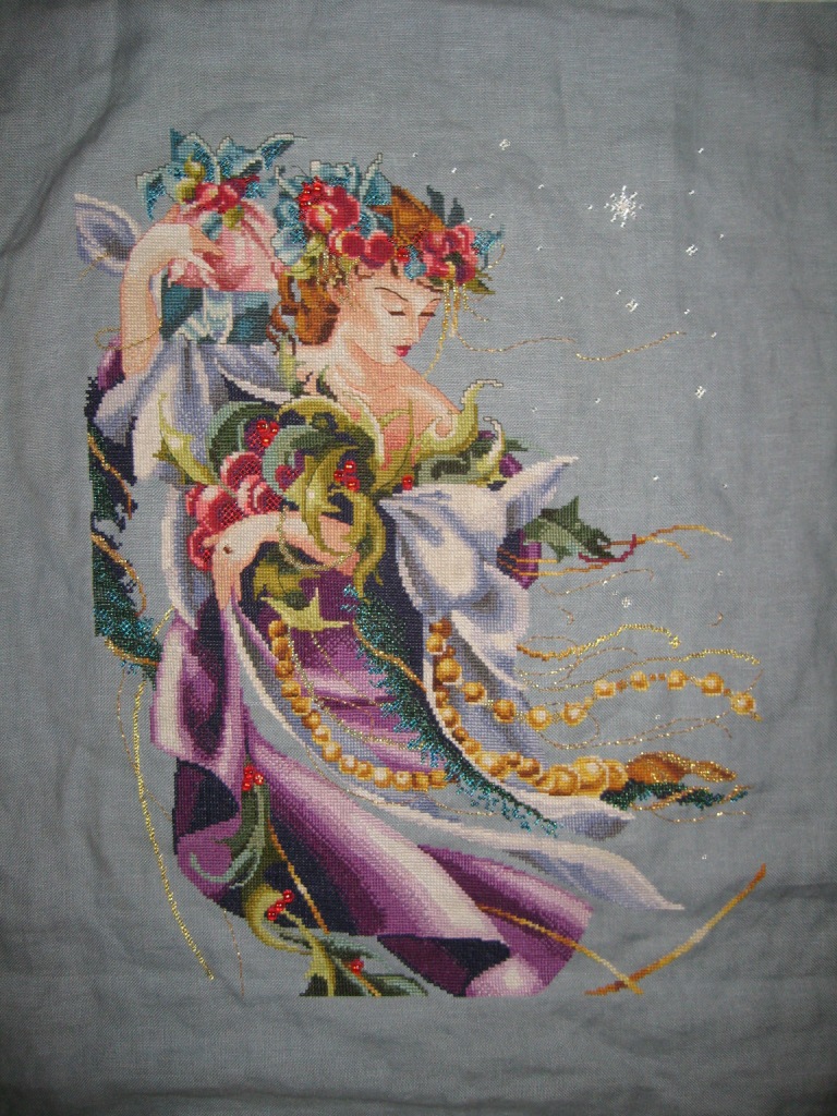 Mirabilia Christmas Flourishes. Мои работы