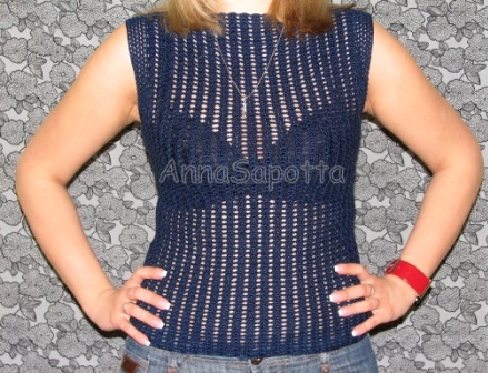 Джемпер из хлопка. Мои работы