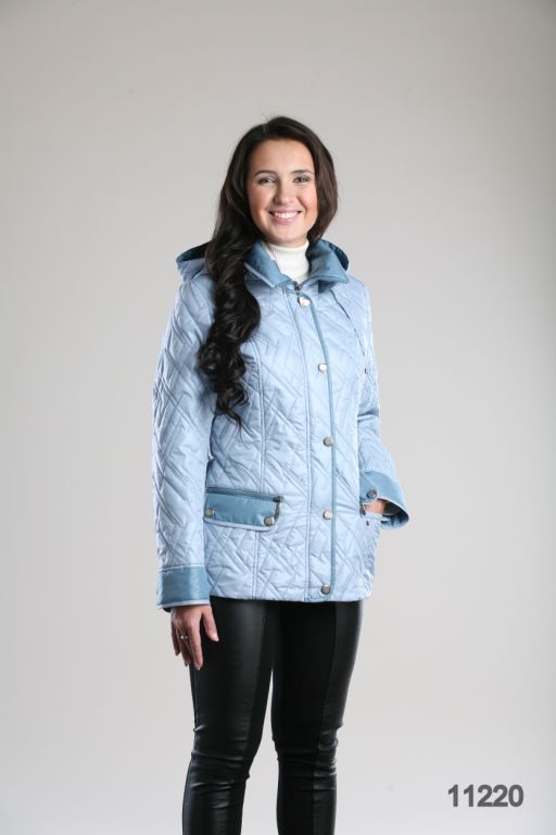 11220 Куртка синтепон 44/46  56/58-2150 руб. Марнели