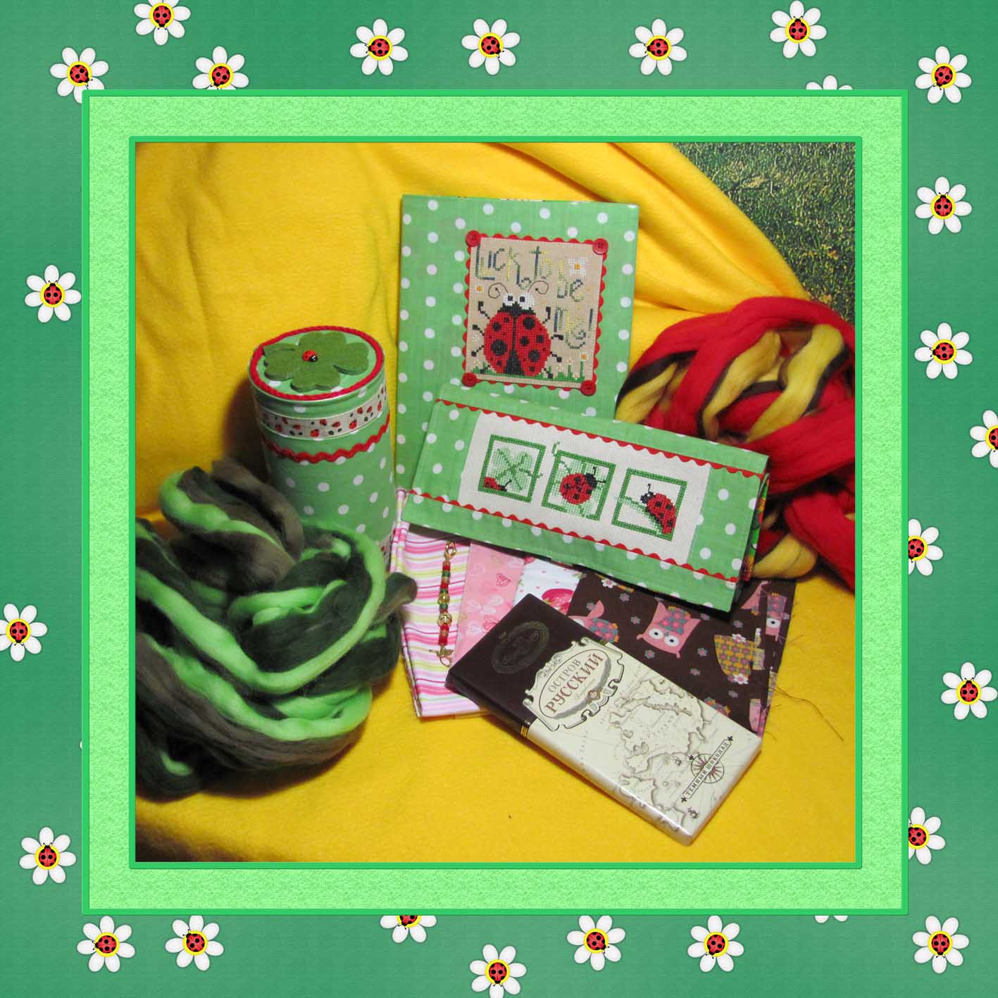 Подарочки от Галины-lalina. Полученные подарочки