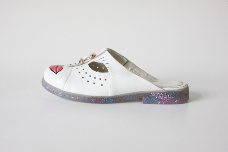 Шлепы с глазками 34-35 р-р. Шлепы от Пионервожатой