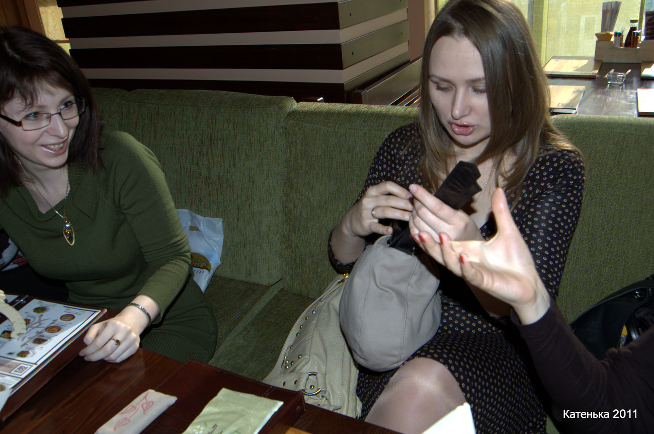 Кира и Ирина. Встреча 29-01-11