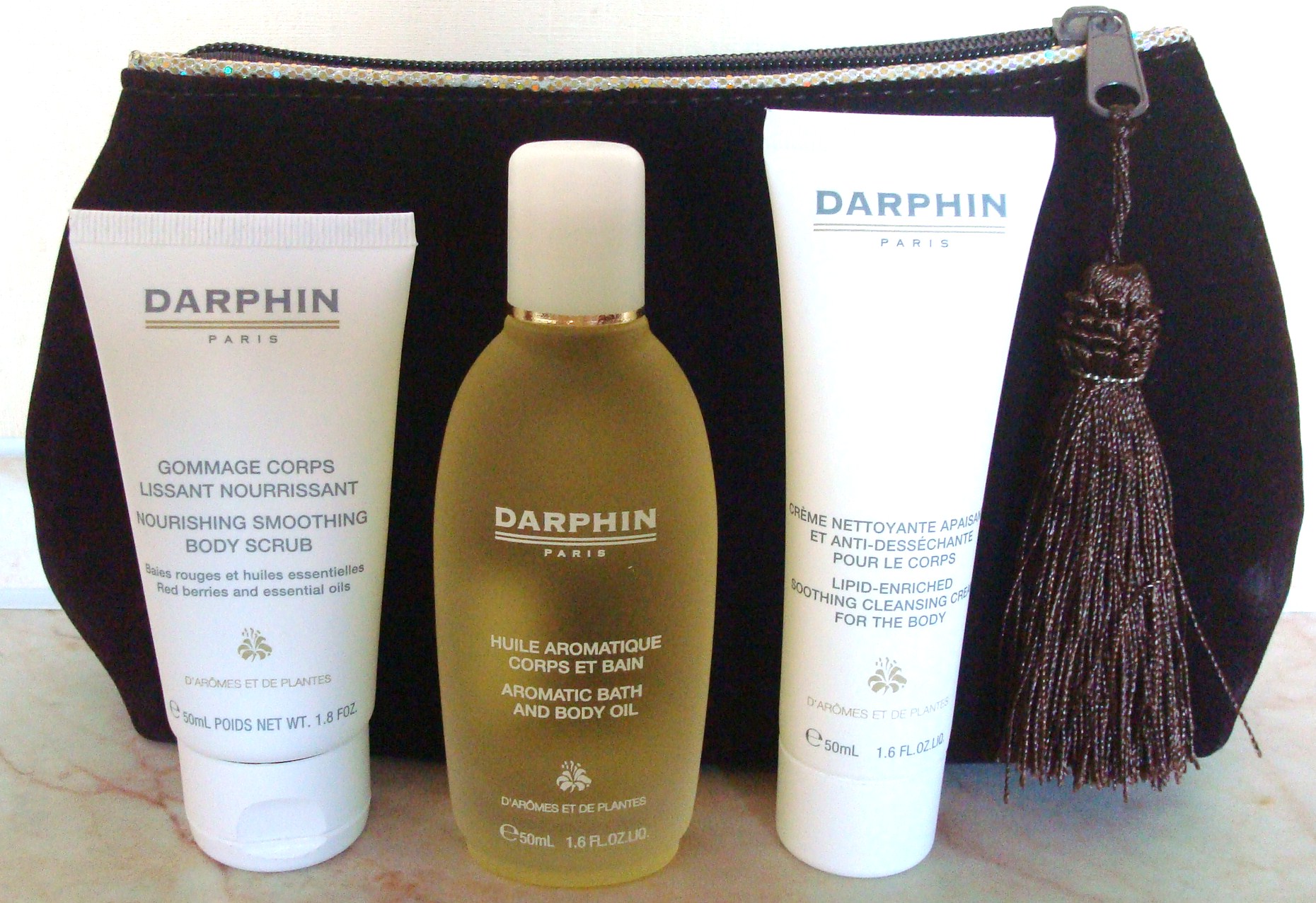 набор Darphin коричневый бархат. Наборы косметики... элитка