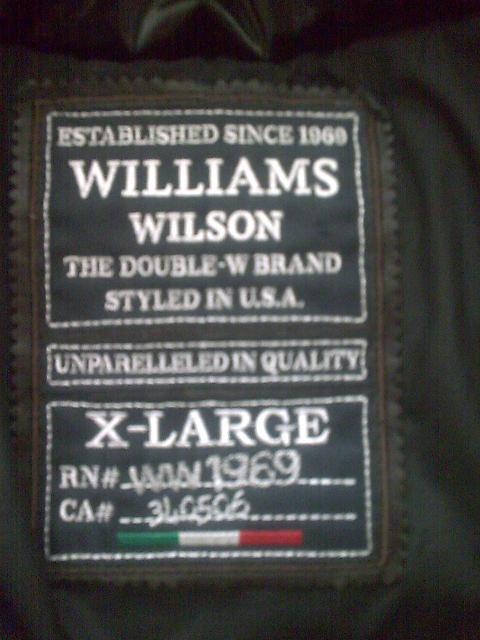 williams wilson. Итальянские куртки