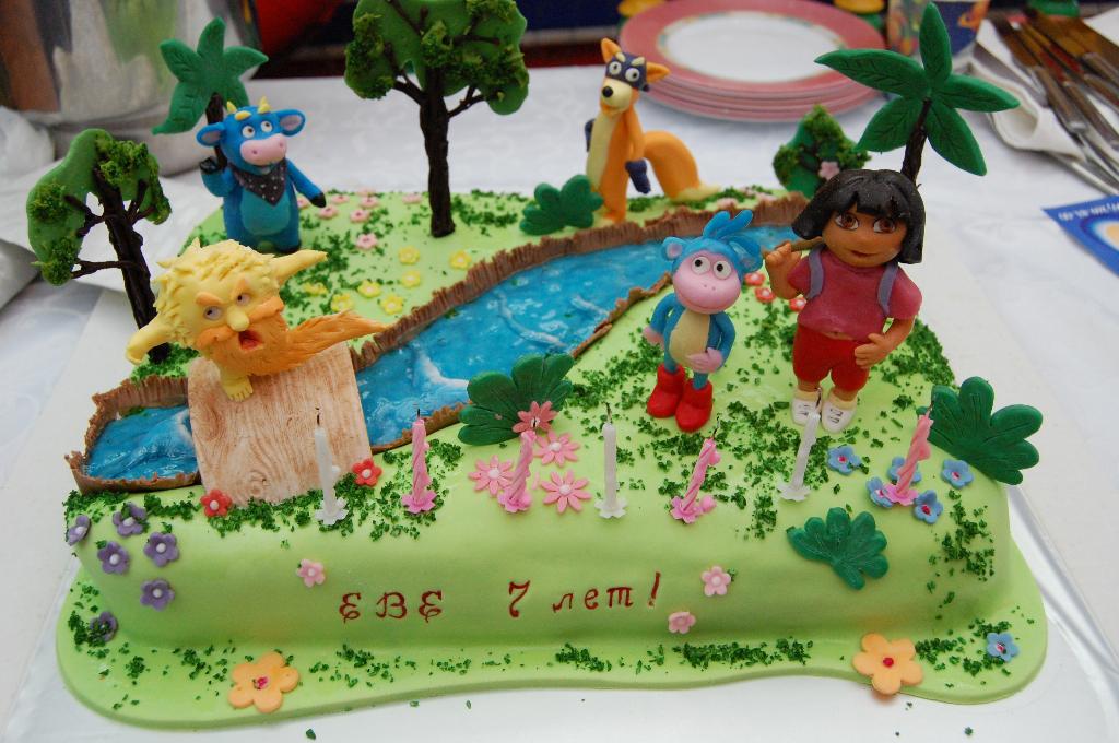 ЕВА 7 ЛЕТ. ТОРТИКИ