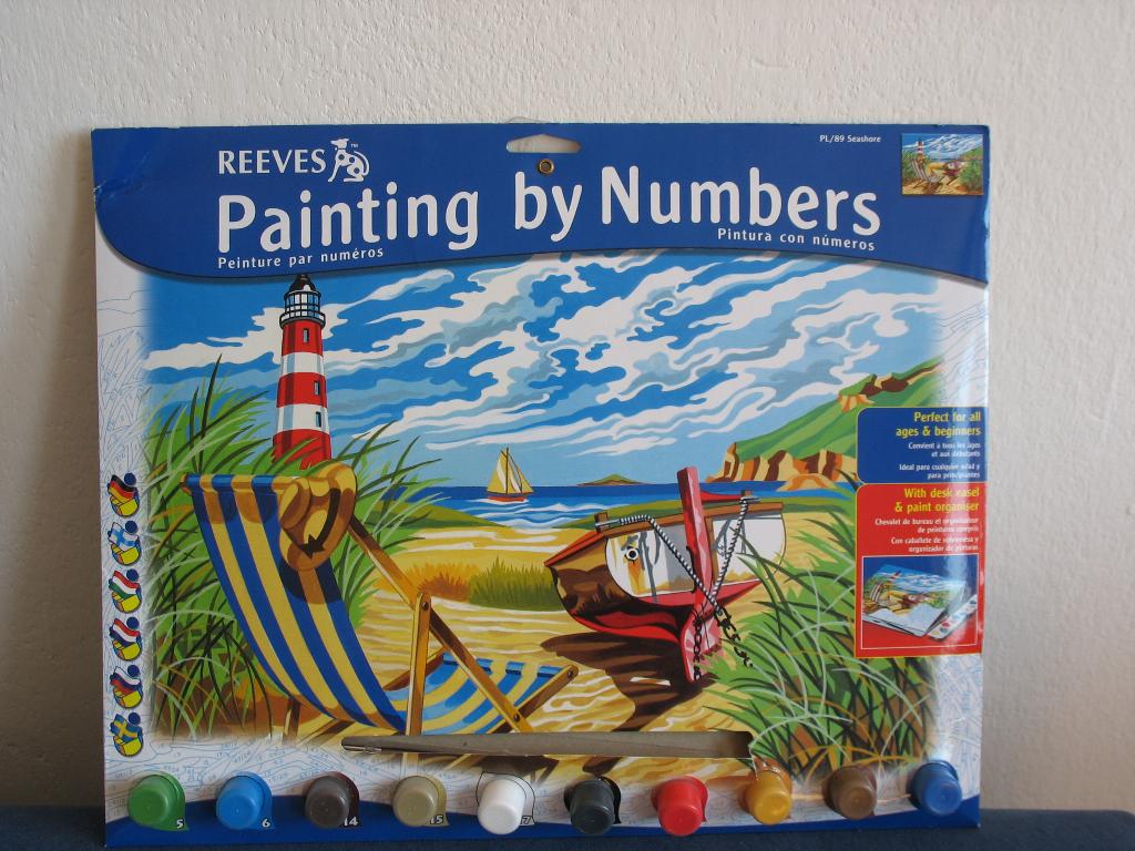 Р а с к ра ски по номерам. М о ре. Р и в з