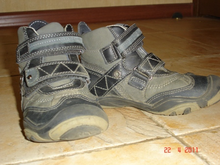 Утепленные ботинки р.29. Пристроено