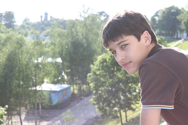 в Плёсе. Антоха